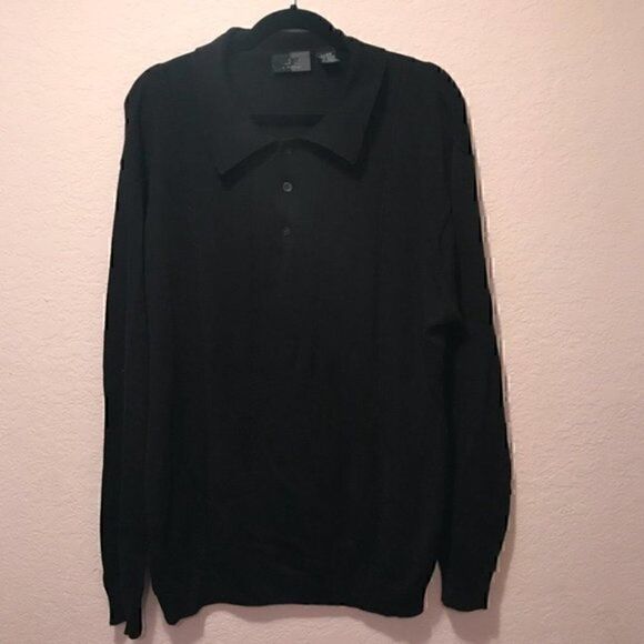 NWOT. J. Ferrar Black Light Weight Sweater  - Picture 4 of 7